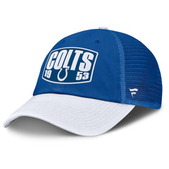 Indianapolis Colts Franchise Trucker Adjustable Hat - Royal/White cheap