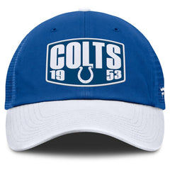 Indianapolis Colts Franchise Trucker Adjustable Hat - Royal/White cheap