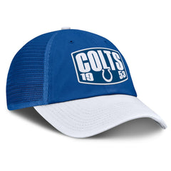 Indianapolis Colts Franchise Trucker Adjustable Hat - Royal/White cheap