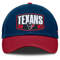 Houston Texans Franchise Trucker Adjustable Hat - Navy/Red cheap