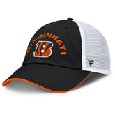 Cincinnati Bengals Reverse Trucker Adjustable Hat - Black/White cheap
