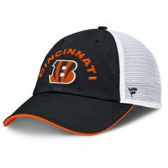 Cincinnati Bengals Reverse Trucker Adjustable Hat - Black/White cheap