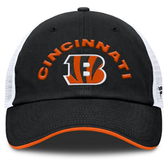 Cincinnati Bengals Reverse Trucker Adjustable Hat - Black/White cheap