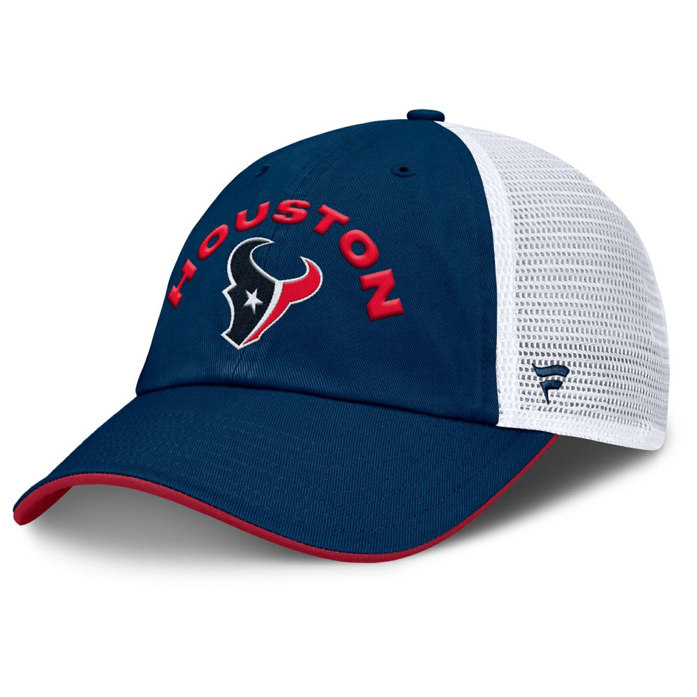Houston Texans Reverse Trucker Adjustable Hat - Navy/White outlet