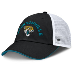Jacksonville Jaguars Reverse Trucker Adjustable Hat - Black/White for sale