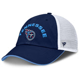 Tennessee Titans Reverse Trucker Adjustable Hat - Navy/White cheap
