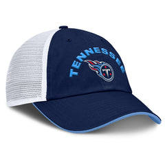 Tennessee Titans Reverse Trucker Adjustable Hat - Navy/White cheap