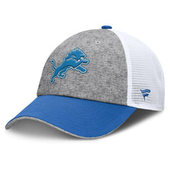Detroit Lions Option Trucker Adjustable Hat - Gray/Blue on sale