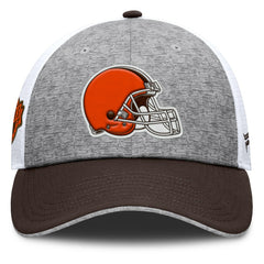 Cleveland Browns Option Trucker Adjustable Hat - Gray/Brown cheap