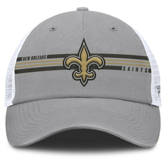 New Orleans Saints Singleback Trucker Adjustable Hat - Gray for sale