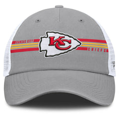 Kansas City Chiefs Singleback Trucker Adjustable Hat - Gray sale