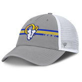 Los Angeles Rams Singleback Trucker Adjustable Hat - Gray for sale