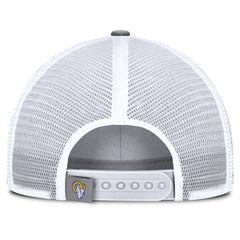 Los Angeles Rams Singleback Trucker Adjustable Hat - Gray for sale