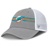 Miami Dolphins Singleback Trucker Adjustable Hat - Gray cheap