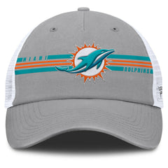 Miami Dolphins Singleback Trucker Adjustable Hat - Gray cheap