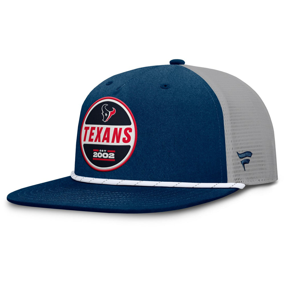 Houston Texans Edge Rush Trucker Adjustable Hat - Navy/Gray cheap