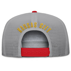 Kansas City Chiefs Edge Rush Trucker Adjustable Hat - Red/Gray on sale