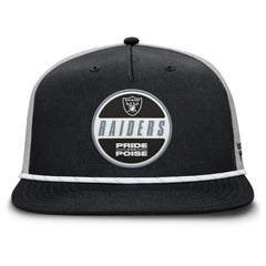 Las Vegas Raiders Edge Rush Trucker Adjustable Hat - Black/Gray cheap