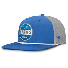 Detroit Lions Edge Rush Trucker Adjustable Hat - Blue/Gray discount