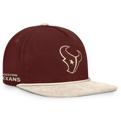 Houston Texans NFL Reminisce Golfer Adjustable Hat - Brown discount