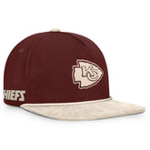 Kansas City Chiefs NFL Reminisce Golfer Adjustable Hat - Brown for sale