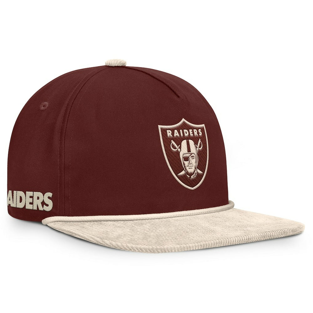 Las Vegas Raiders NFL Reminisce Golfer Adjustable Hat - Brown online