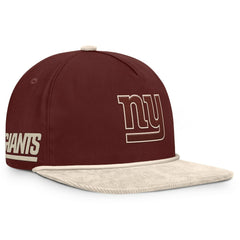New York Giants NFL Reminisce Golfer Adjustable Hat - Brown outlet