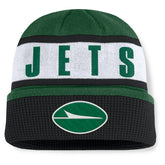 New York Jets Oskie Cuffed Knit Hat - Green/Black sale