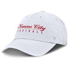 Kansas City Chiefs Women's Harmony Adjustable Hat - White discount