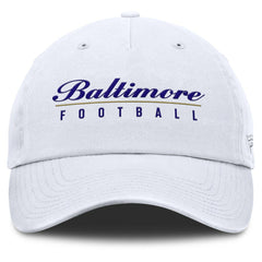 Baltimore Ravens Women's Harmony Adjustable Hat - White sale
