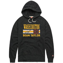 Sean Taylor Washington Commanders Homage Unisex Name & Number Tri-Blend Pullover Hoodie - Charcoal discount