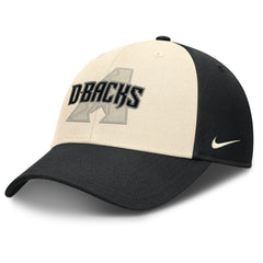 Arizona Diamondbacks Statement Club Performance Adjustable Hat Black/Natural