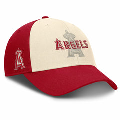 Los Angeles Angels Statement Club Performance Adjustable Hat Red/Natural
