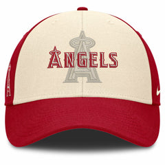 Los Angeles Angels Statement Club Performance Adjustable Hat Red/Natural
