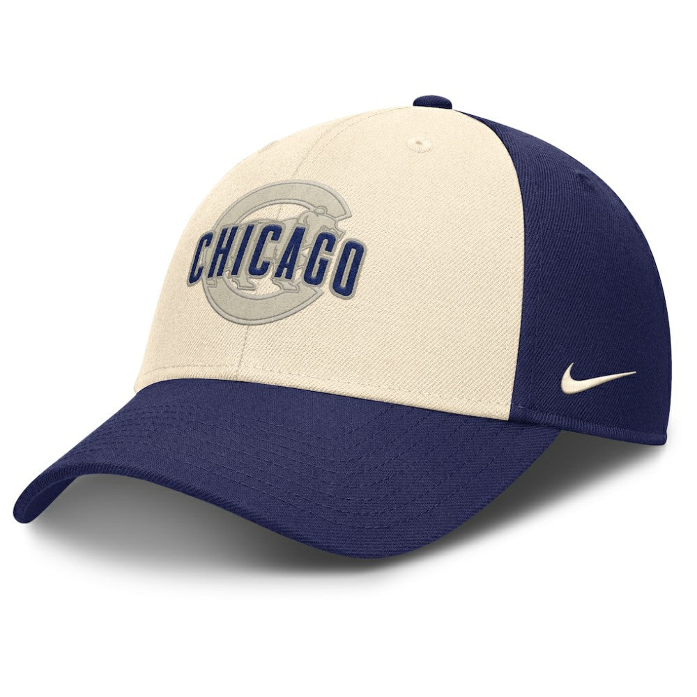 Chicago Cubs Statement Club Performance Adjustable Hat Royal/Natural
