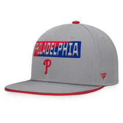Philadelphia Phillies Punchout Snapback Hat Gray