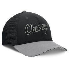 Chicago White Sox Pennant Flex Hat Black/Gray