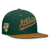 Athletics Splinter Fitted Hat Green/Tan