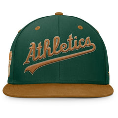 Athletics Splinter Fitted Hat Green/Tan