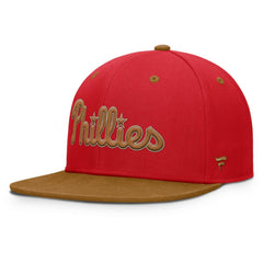 Philadelphia Phillies Splinter Fitted Hat Red/Tan