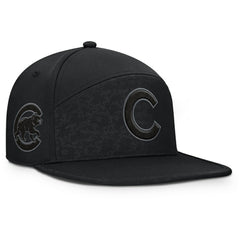 Chicago Cubs Platoon Snapback Hat Black