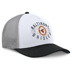 Baltimore Orioles Designated A-Frame Foam Front Trucker Adjustable Hat White/Black