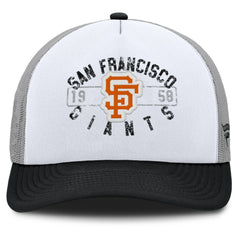 San Francisco Giants Designated A-Frame Foam Front Trucker Adjustable Hat White/Black