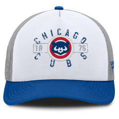 Chicago Cubs Designated A-Frame Foam Front Trucker Adjustable Hat White/Royal