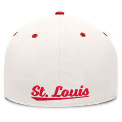 St. Louis Cardinals Unit Fitted Hat Cream/Red