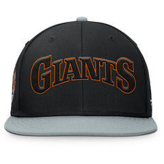 San Francisco Giants Yard Fitted Hat Black/Gray