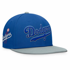 Los Angeles Dodgers Yard Fitted Hat Royal/Gray
