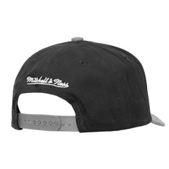 Los Angeles Kings Mitchell & Ness May Flowers Pro Crown Adjustable Hat - Black/Silver Hats