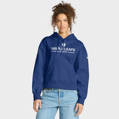 Toronto Maple Leafs Fanatics Women's Authentic Pro Primary Pullover Hoodie - Blue Hoodies