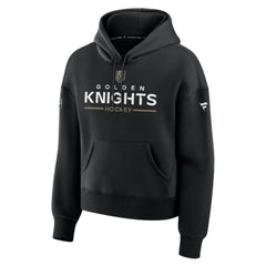 Vegas Golden Knights Fanatics Women's Authentic Pro Primary Pullover Hoodie - Black Hoodies